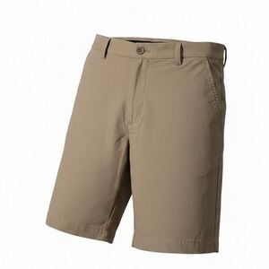 Vineyard Vines On-The-Go Short Mens 30 Khaki Tan Performance Stretch OTG 9"